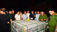 Kết quả đấu tranh ban đầu xác định nghi phạm cầm đầu đường dây vận chuyển ma túy này là người Hàn Quốc và đã từng công tác trong lực lượng cảnh sát Hàn Quốc có thâm niên tới 20 năm. Thủ đoạn của các nghi phạm rất tinh vi, giấu ma túy trong các khối đá gr