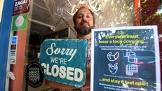 Gabriel Gordon đã phải đóng cửa nhà hàng của mình sau 14 năm hoạt động. Ảnh: AFP