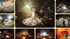 Bộ ảnh đoạt giải đặc biệt "Muối hầm Tuyết Diêm".