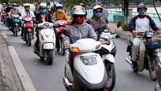 Không khí lạnh gây mưa dông cho Bắc Bộ