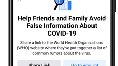 Facebook siết chặt quản lý thông tin về COVID-19