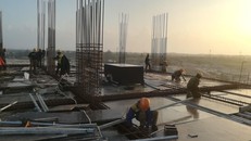 Công trường FLC Quảng Bình (Giai đoạn 2) nhộn nhịp thi công xuyên Tết.