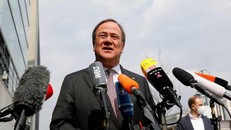 Thủ hiến bang North Rhine-Westphalia và người đứng đầu đảng Liên minh Dân chủ Cơ đốc giáo Đức, Armin Laschet, đã giành chiến thắng trong cuộc bầu cử nội bộ. Ảnh: Reuters