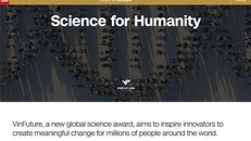 Bài báo quảng bá Giải thưởng VinFuture đăng tải trên CNN.