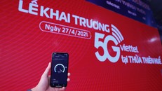 Tốc độ mạng 5G Viettel đo được tại Huế luôn ở mức ổn định từ 900 Mbps đến trên 1Gbps.