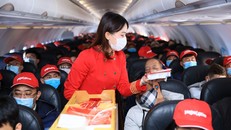 Vietjet tặng triệu mã giảm 77% và miễn phí 15kg hành lý bay từ Hà Nội đi khắp Việt Nam