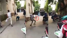 Khống chế đối tượng tấn công cán bộ kiểm dịch tại Hà Nội