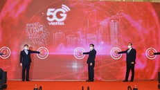 Nghi thức khai trương mạng 5G Viettel tại TP Đà Nẵng 
