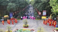 TP HCM tổ chức Lễ dâng cúng bánh tét lên Quốc tổ Hùng Vương