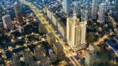 Tổ hợp các “dinh thự trên không” tại Diamond Residence Hà Nội.