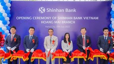 Shinhan Việt Nam tiếp tục mở rộng mạng lưới ở Hà Nội và TP.HCM