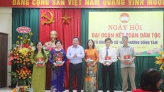  Phó Bí thư Thành ủy Nguyễn Văn Phong phát biểu tại ngày hội.