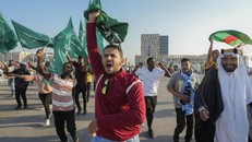 Người Arab Saudi mở hội ăn mừng sau chiến tích trước Argentina