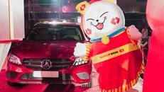 Mở app Techcombank, đón Mèo Đại Cát 