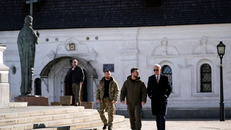 Tổng thống Mỹ thị sát thành phố Kyiv