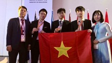 Đoàn Việt Nam dự thi Olympic Sinh học quốc tế năm 2023.