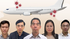 Các bị can nhận hối lộ từ đại diện doanh nghiệp trong vụ án. Ảnh: Dân trí