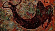 Tác phẩm 'Đêm tĩnh' của Triệu Khắc Tiến.