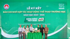 Công ty Nestlé Việt Nam, nhãn hàng Nestlé MILO và Sở Giáo dục và Đào tạo TP.HCM ký kết Thỏa thuận hợp tác cho năm học 2023 – 2024