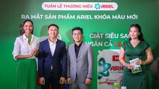 Tuần lễ Thương hiệu Ariel diễn ra tại WinMart Landmark 81 với sự có mặt của đại diện Công ty WinCommerce và nhãn hàng Ariel từ Công ty P&G.