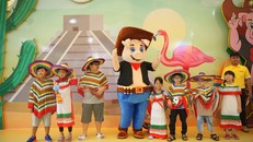 Ngày hội Heo Cao Bồi đem đến nhiều hoạt động trải nghiệm thú vị cho các bé.