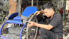 Khởi nghiệp từ mô hình sáng chế xe lăn