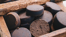 Biến bã cà phê thành than sinh học để sản xuất bê tông