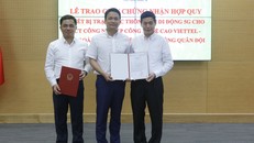 Viettel High Tech, đại diện của Tập đoàn Viettel, đã đạt chứng nhận hợp quy thiết bị trạm gốc 5G 8T8R và 32T32R. Ảnh: TL.