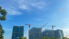 Trong Quý 4/2023, Sunshine Green Iconic liên tiếp cất nóc 4 tòa tháp cũng như hoàn thiện thi công kết cấu toàn dự án.