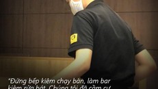 Thư tạm biệt của nhân viên phục vụ nhà hàng 