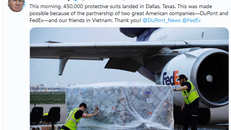 Tổng thống Trump nói gì khi được Việt Nam gửi 450.000 bộ đồ bảo hộ y tế