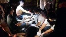 “Biển lửa” nhấn chìm công ty trong khu chế xuất Tân Thuận