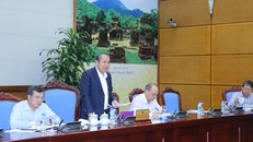 Phó Thủ tướng Trương Hoà Bình chủ trì cuộc họp. Ảnh: VGP/Lê Sơn