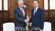 Chủ tịch nước tiếp Đại sứ Hoa Kỳ chào kết thúc nhiệm kỳ 