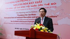 Phó Thủ tướng Phạm Bình Minh phát biểu tại buổi lễ. Ảnh: VGP/Hải Minh