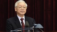 Tổng Bí thư Nguyễn Phú Trọng phát biểu bế mạc Hội nghị