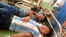 Các nạn nhân được cấp cứu tại bệnh viện