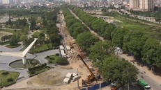 Chặt hạ gần 1.300 cây xanh trên đường Phạm Văn Đồng để thực hiện Dự án mở rộng đường vành đai 3