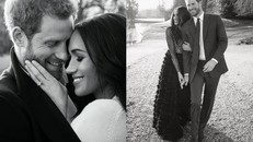  Hoàng tử Harry và Meghan Markle hạnh phúc trong bộ ảnh đính hôm