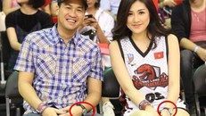 Á hậu Tú Anh dính nghi vấn hẹn hò