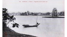 Hình ảnh Hồ Gươm hơn 1 thế kỷ trước