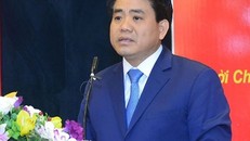 Chủ tịch Hà Nội Nguyễn Đức Chung phát biểu chỉ đạo tại hội nghị diễn ra vào sáng nay 12/1