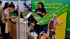 Du lịch trực tuyến lên ngôi tại Hội chợ Du lịch quốc tế lần thứ 6 - VITM Hà Nội 2018. (Ảnh minh họa: Mai Mai/Vietnam+)