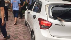 Hà Nội: Xe ô tô 'điên' tông hàng loạt người đi đường