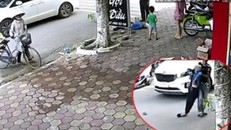 Gây tai nạn, tài xế kéo cụ bà vào vỉa hè nói bị tụt huyết áp rồi bỏ đi