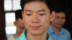 Hoàng Công Lương khẳng định bản thân không có tội. Ảnh: Hoàng Lam.