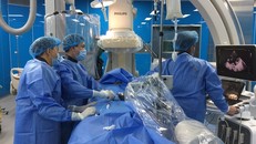 Ca phẫu thuật cứu sống bé N.T.M.T. của các bác sĩ tại Bệnh viện Sản Nhi Quảng Ninh.