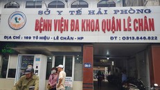 Bệnh viện đa khoa quận Lê Chân nơi cháu Hà tử vong trong lúc chữa trị mất nước nặng