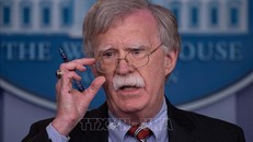 Cố vấn An ninh Quốc gia Mỹ John Bolton. Ảnh: AFP/TTXVN