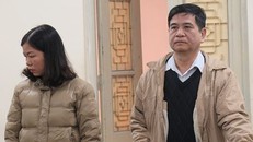 Các bị cáo tại tòa